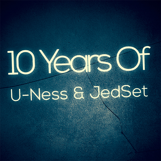 10 years of u-ness & jedset cover